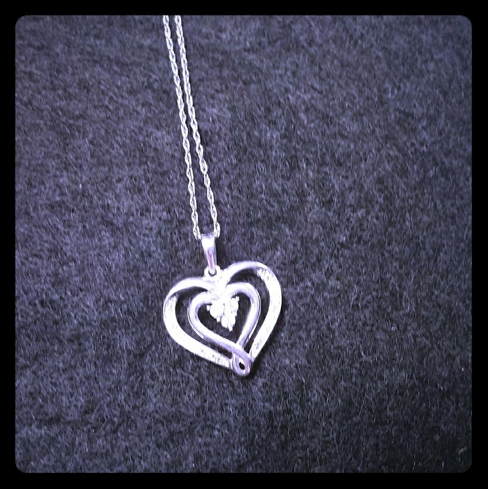 Sterling Silver Heart Necklace